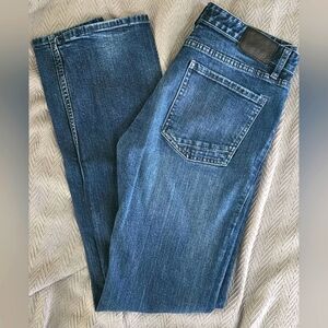 Slate blue jeans